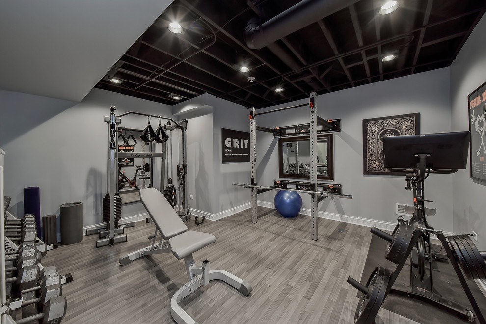 Basement Home Gym Ideas Invest In, Best Gym Flooring For Basement